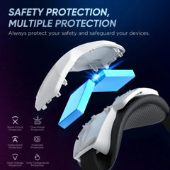 WaverVR battery head strap for Quest 2 with enhanced balance and support