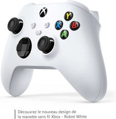 High-precision Xbox Wireless Controller in Robot White with an intuitive design.