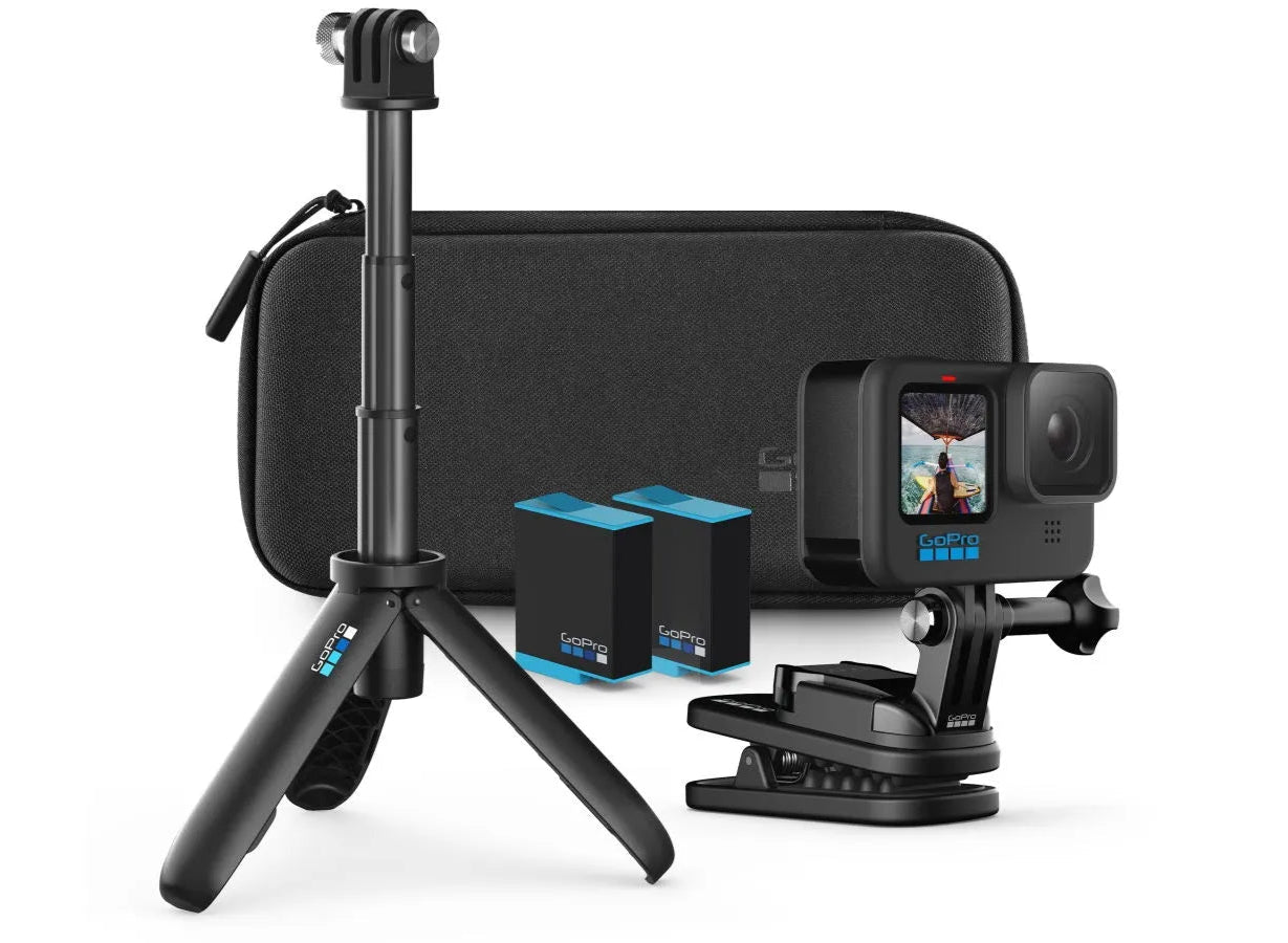 GoPro Hero10 Black waterproof camera with accessories bundle