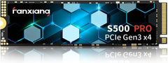 Fanxiang S500 Pro 2TB M.2 NVMe internal SSD with PCIe Gen3x4 interface