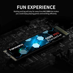 Fanxiang S500 Pro 2TB PCIe Gen3x4 SSD for ultra-fast data transfer speeds