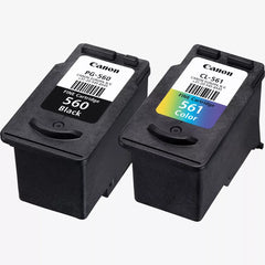 Original Canon PG-560 and CL-561 Multipack – Black and Tri-Colour Ink Cartridges for Canon PIXMA series, ideal for everyday printing 