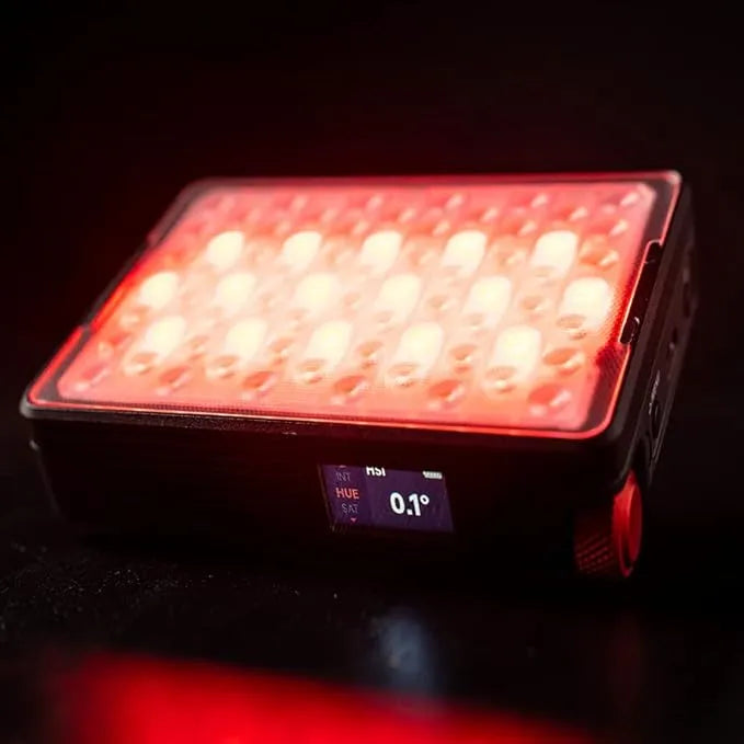 Professional-grade Aputure MC Pro RGBWW light for filmmakers and photographers
