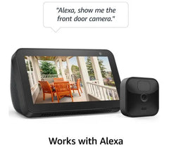 Blink Wireless Outdoor HD Camera – Home surveillance with Alexa integration and free cloud storage trial