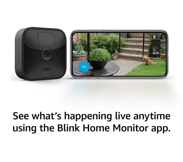Blink Outdoor Security Cam – Wireless, battery-powered smart CCTV for garden, driveway or home entrance