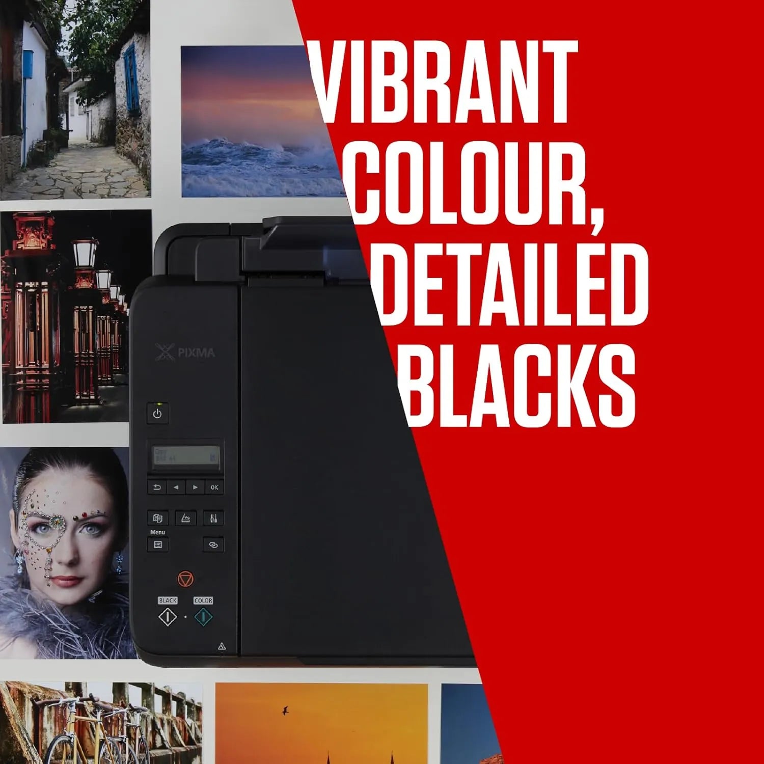 Canon 5225B006 Multipack – Black and Colour Ink Cartridges designed for sharp text and colourful images – Compatible with PIXMA printers