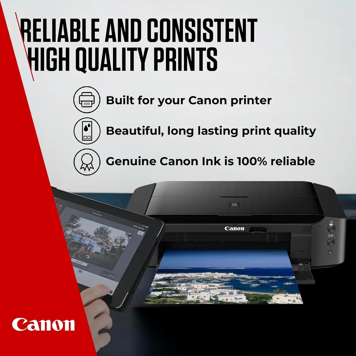 Canon PIXMA Value Pack – PG-540 Black and CL-541 Tri-Colour Ink Cartridges plus photo paper, ideal for vibrant document and image printing