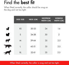 High-quality EzyDog Neo Classic adjustable collar for medium and large dogs

