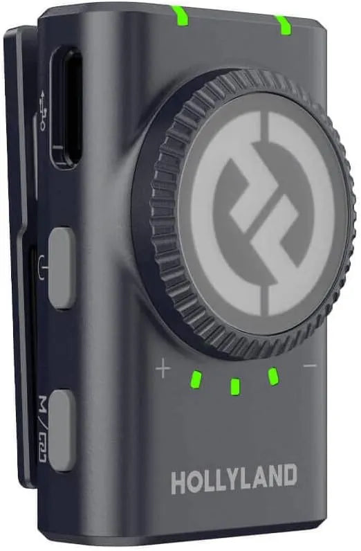 Hollyland Lark M2 wireless microphone system for content creators and filmmakers
