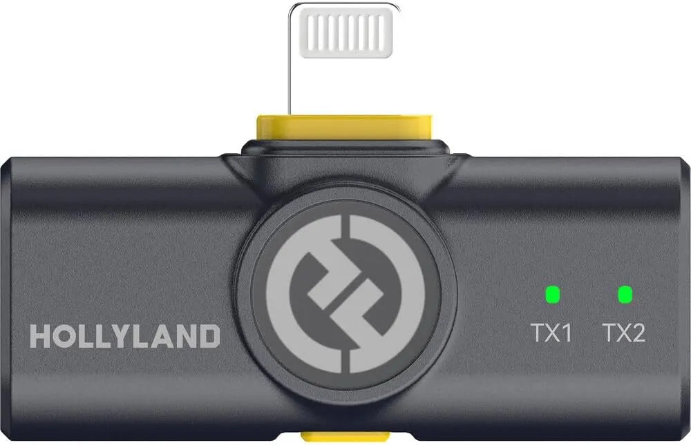 High-performance Hollyland Lark M2 mic for podcasts, live streaming, and broadcasting
