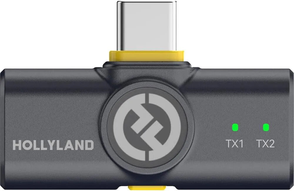 Hollyland Lark M2 lavalier mic with long battery life and seamless connectivity
