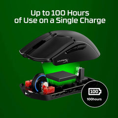 HyperX Pulsefire Haste 2 Mini RGB gaming mouse with 650 IPS for ultra-fast tracking
