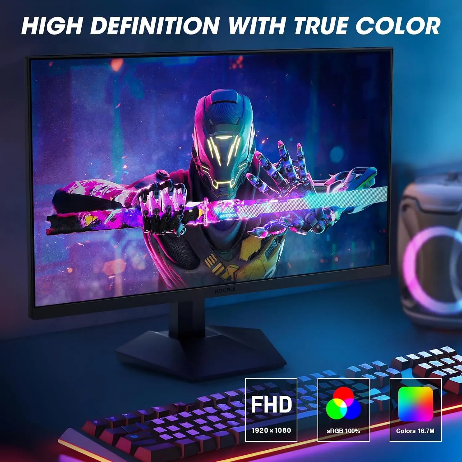 KOORUI GN01 27-Inch Full HD Gaming Monitor (MG27H11F) – Explore KOORUI GN01 27-Inch Full HD Gaming Monitor (MG27H11F) – Explore