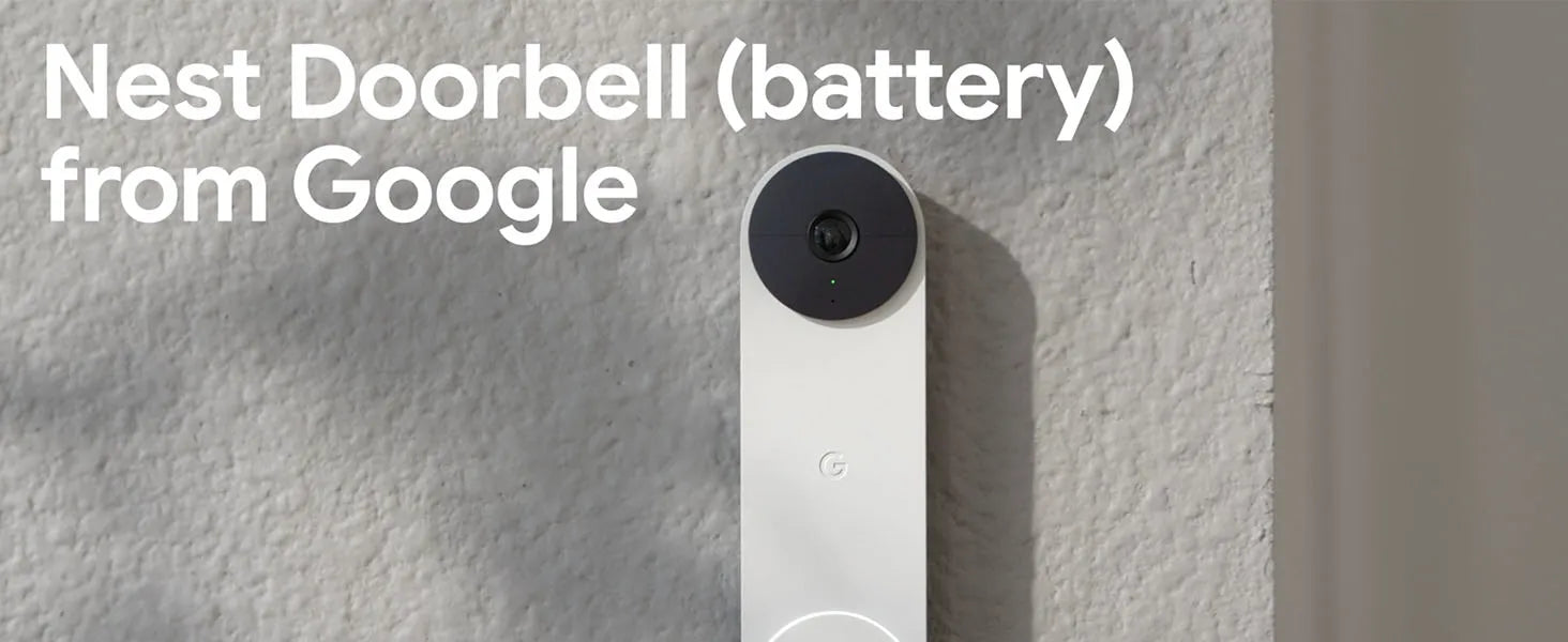 Google Nest Doorbell GWX3T with motion-only detection and app-controlled security
