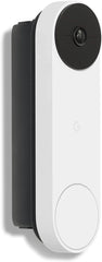 Google Nest battery-powered doorbell with HD video and WiFi connectivity
