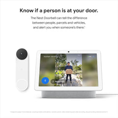 Google Nest smart video doorbell with real-time alerts and two-way audio
