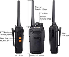 Retevis RT27 2-way radios for security, retail, and school use with 3km range
