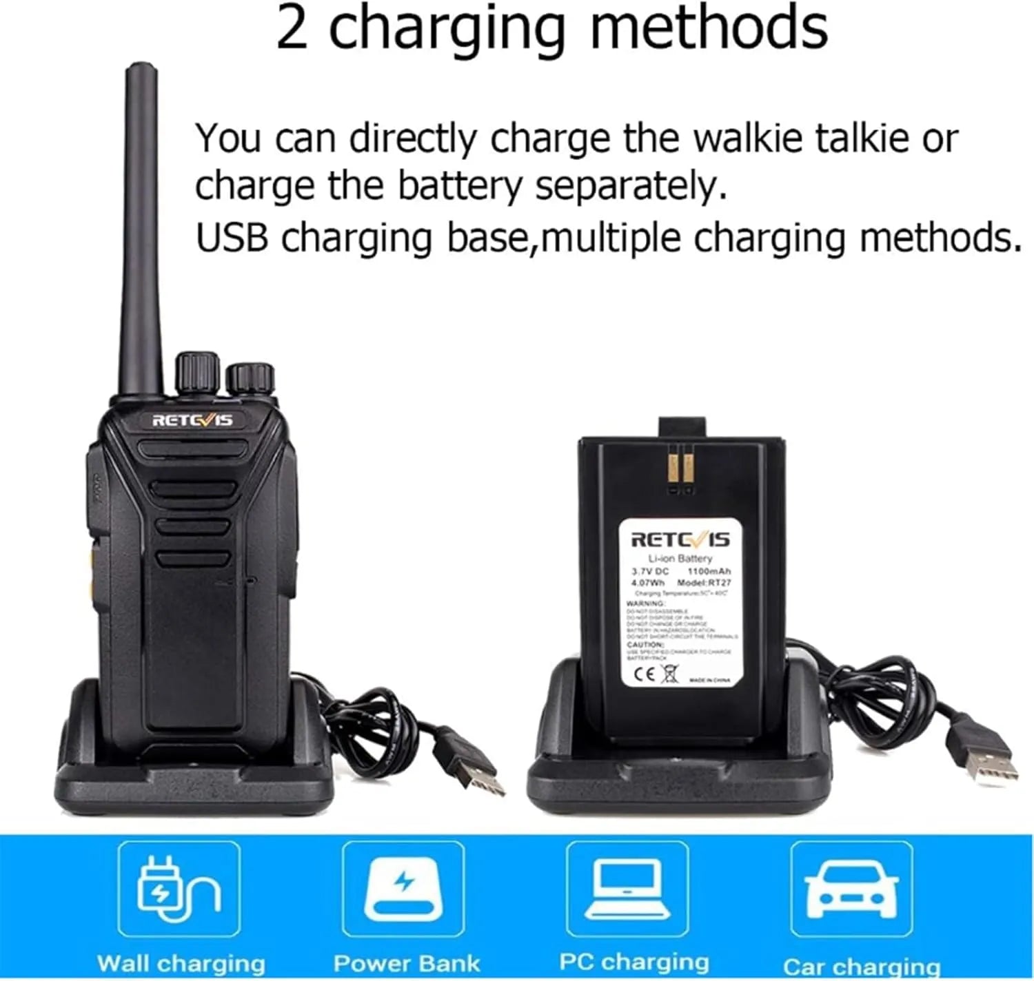 Retevis RT27 PMR446 license-free radios for efficient workplace communication
