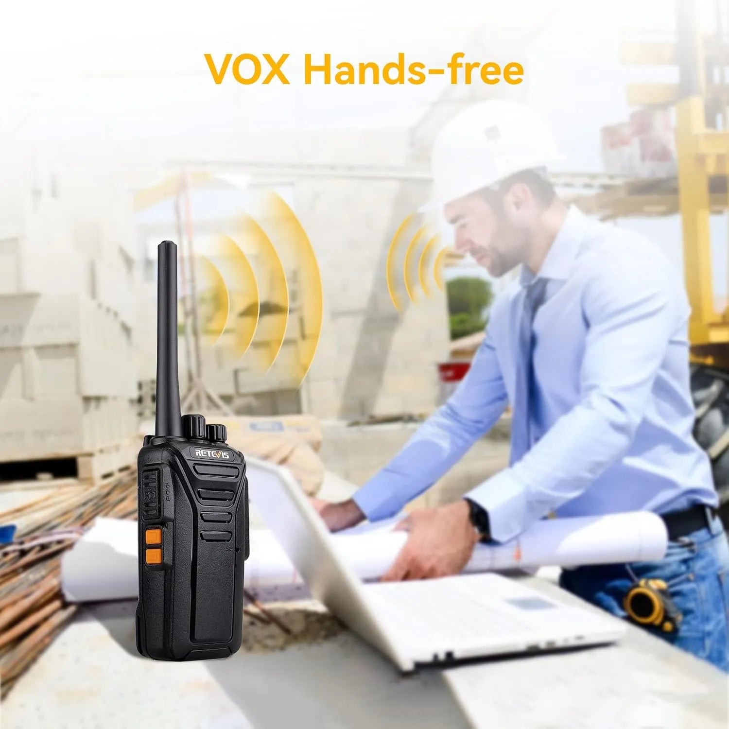 Retevis 10-pack walkie-talkie set for business, events, and security teams
