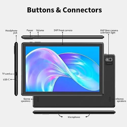 High-performance SGIN T10P tablet with octa-core processor for smooth multitasking
