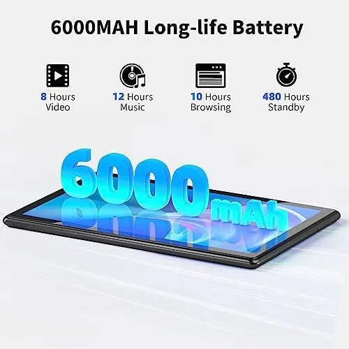 SGIN T10P Android 12 tablet with 10.1-inch 800x1280 IPS HD display
