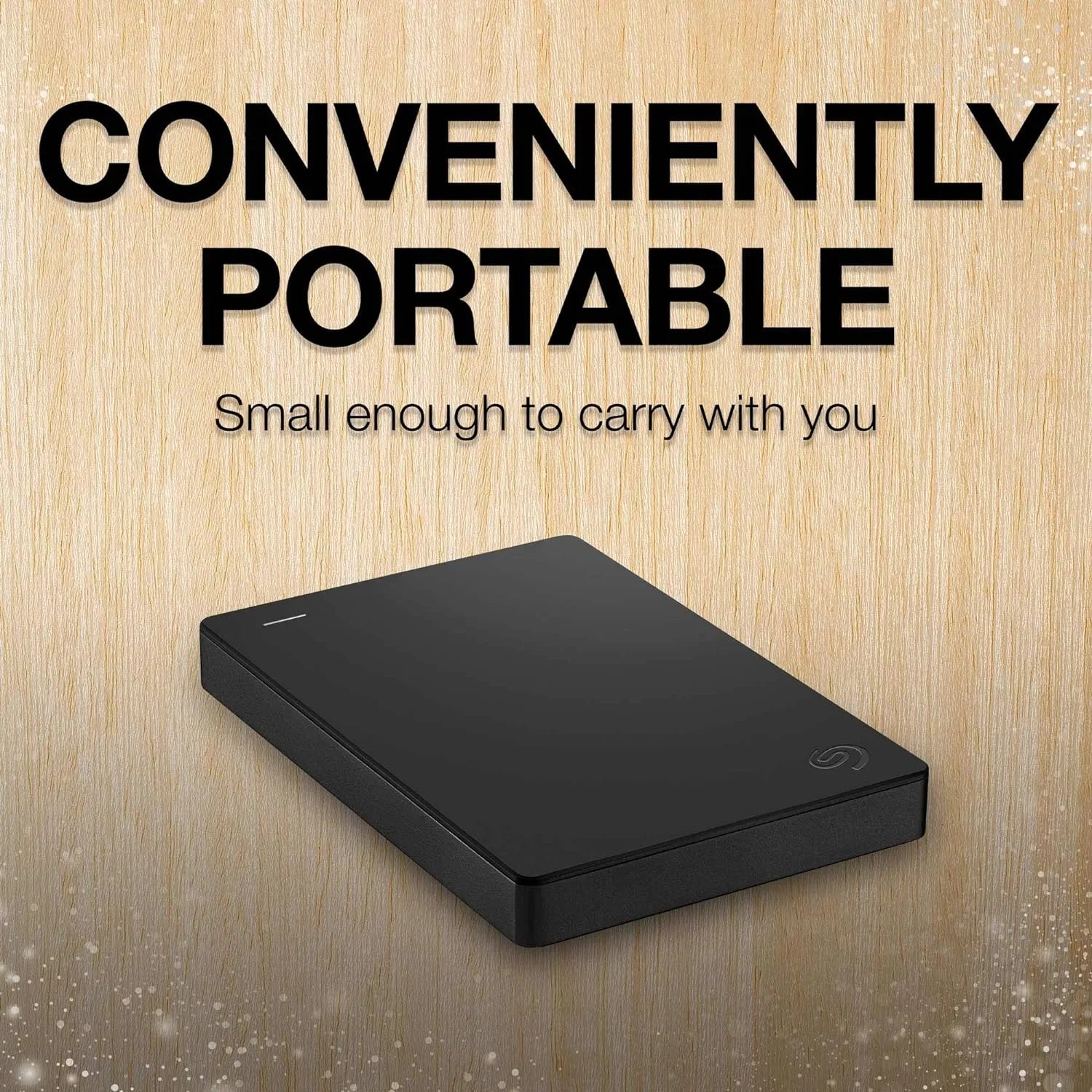 2TB and 4TB Seagate Portable Drive showcasing lightweight design and portability