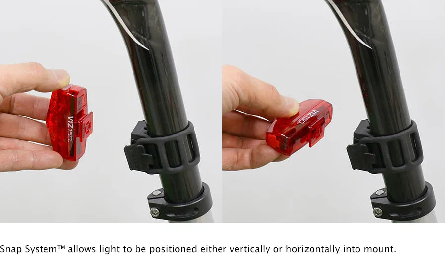 USB-rechargeable CatEye bike lights for long-lasting performance
