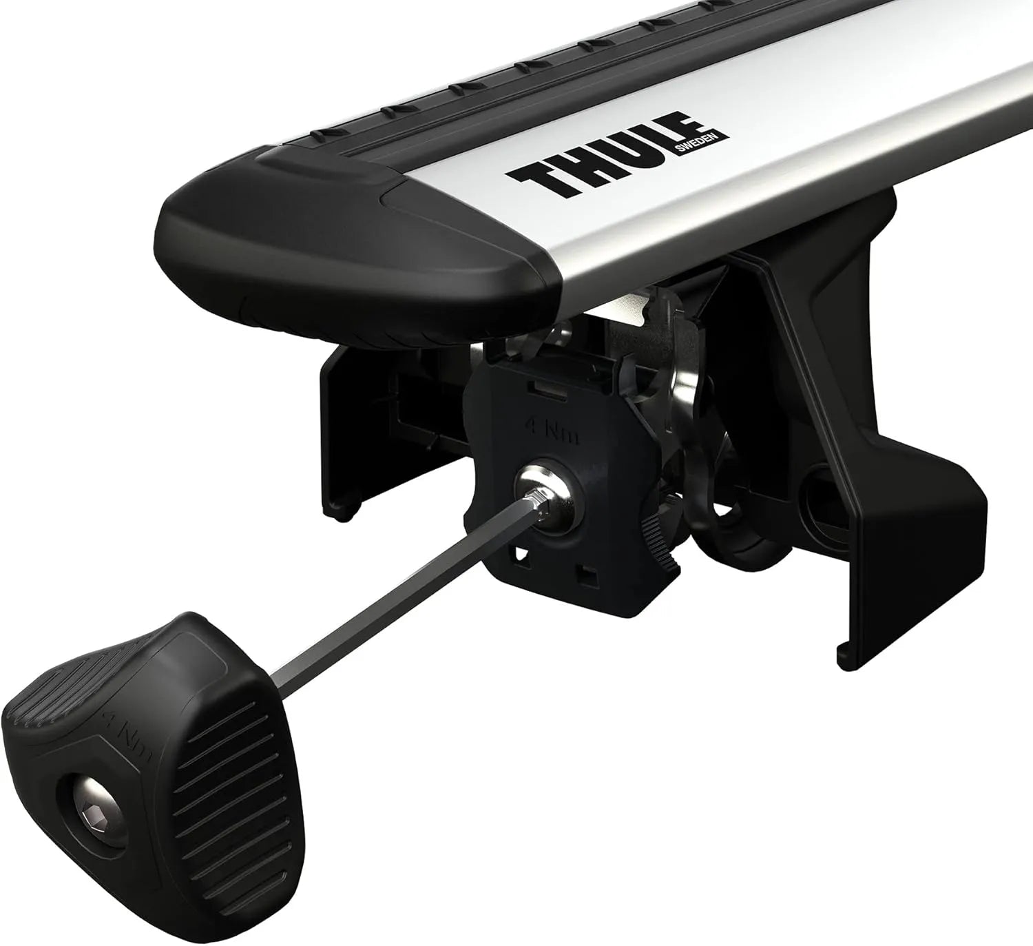 Thule Evo Fixpoint foot pack for a stable and durable roof rack system
