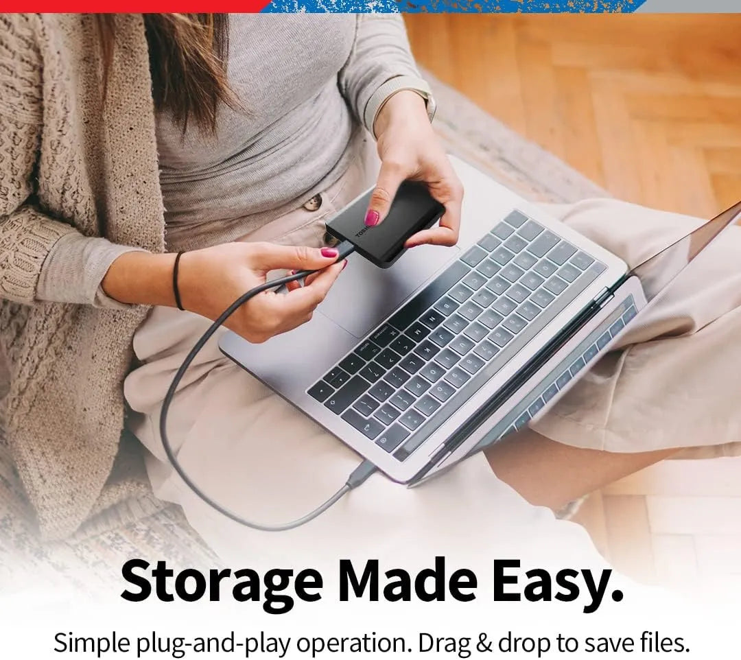 Plug and play functionality for Toshiba Canvio Basics HDD