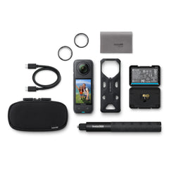 Insta360 X4 Action Camera Bundle with full accessories kit

