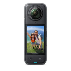 8K Insta360 X4 waterproof camera front view

